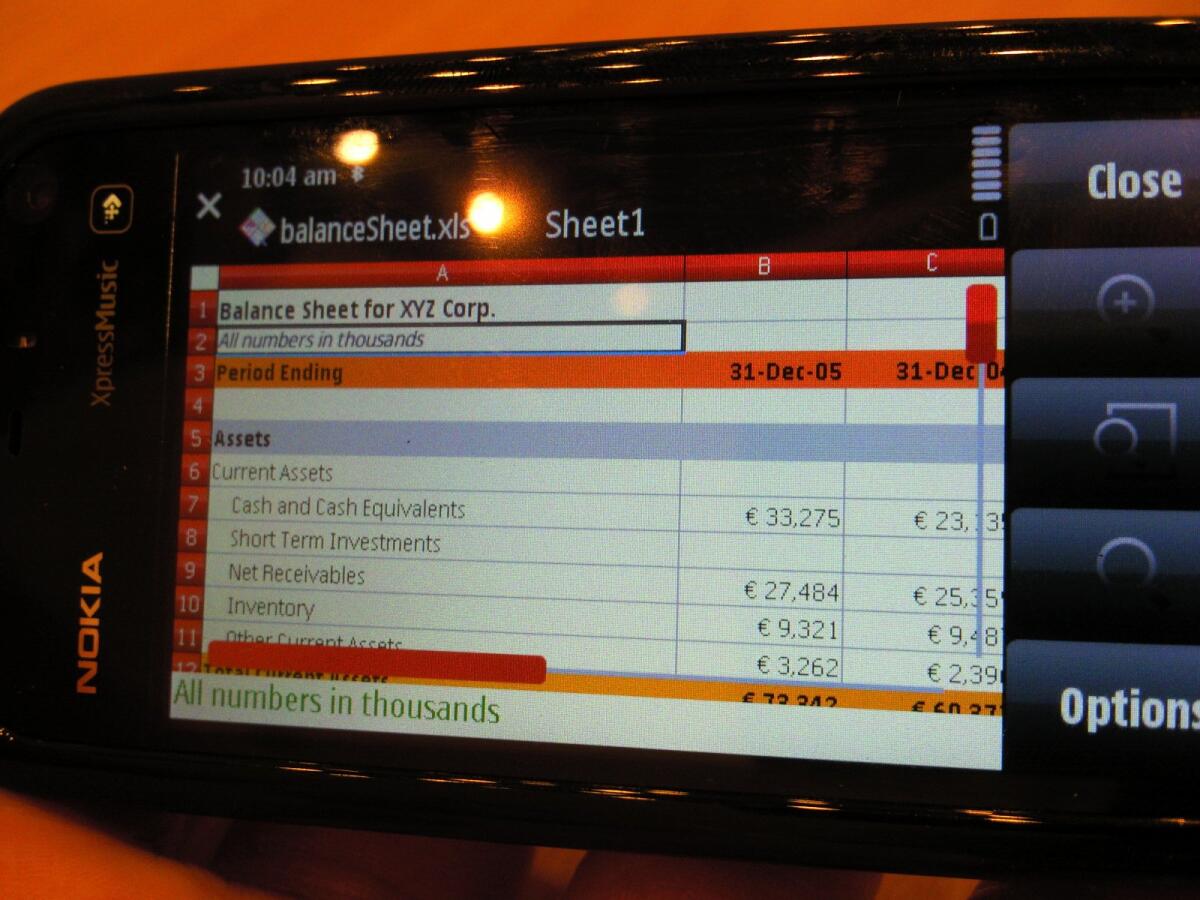 QuickOffice v.6 per Symbian S60 - 