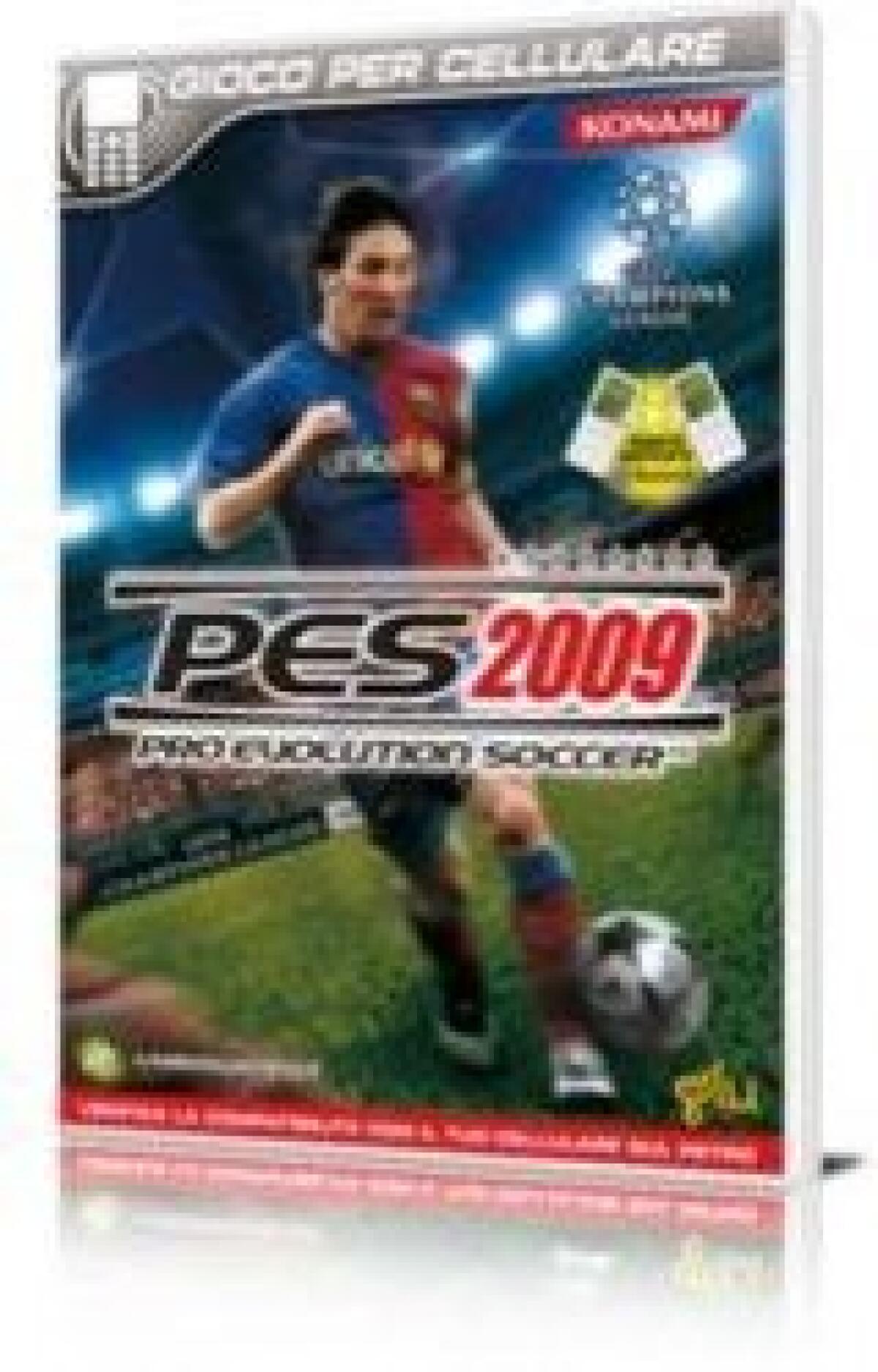 PES 2009 in versione java per cellulari - 
