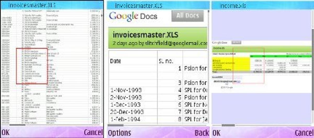 Google Docs per S60? - 