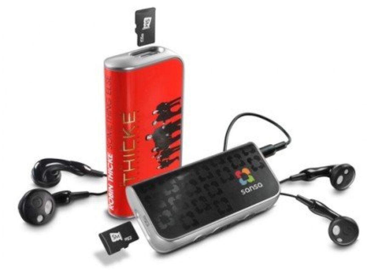 Sansa SlotMusic: nuovi lettori Mp3 da Sandisk - 