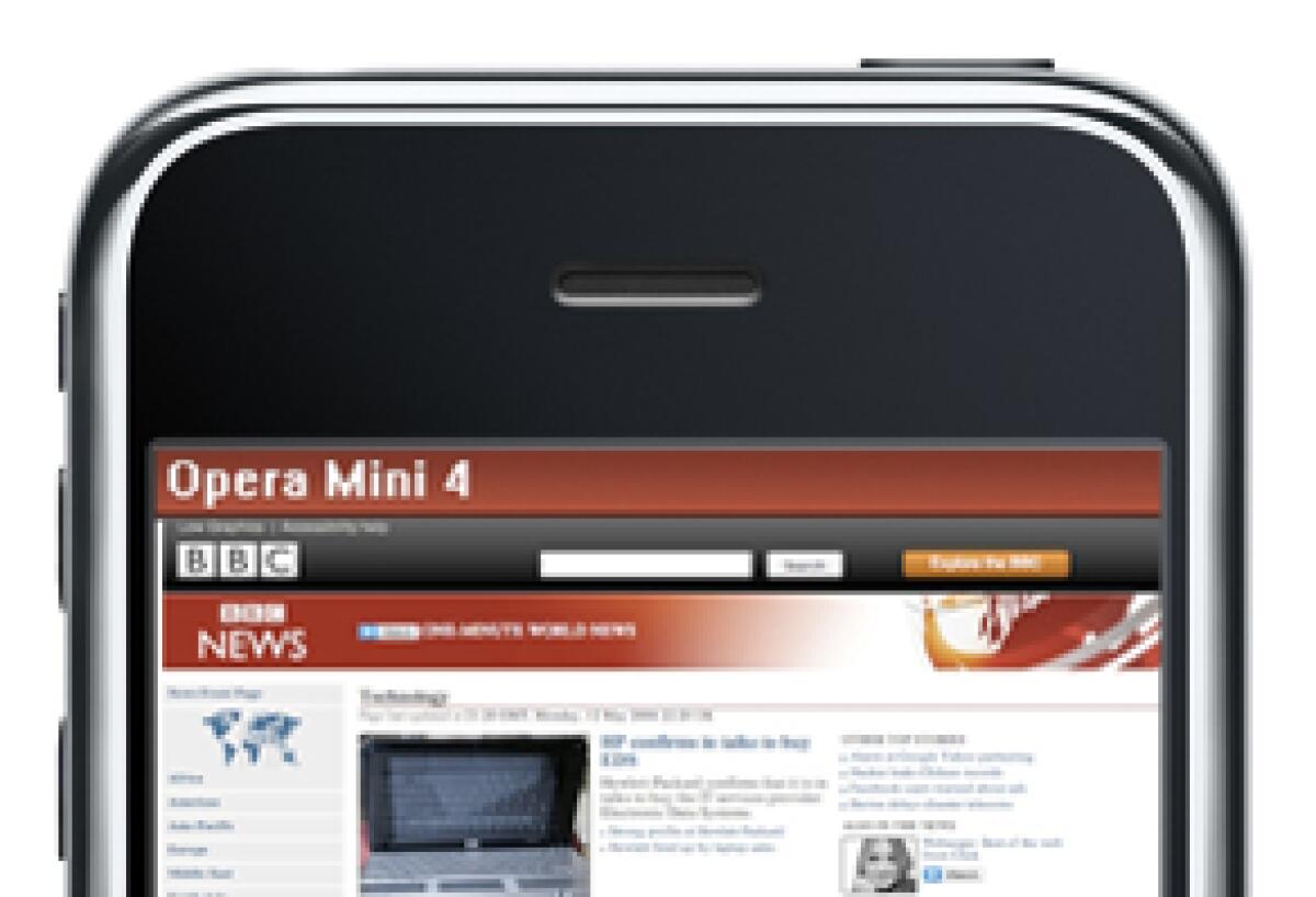 Niente Opera Mini per iPhone - 