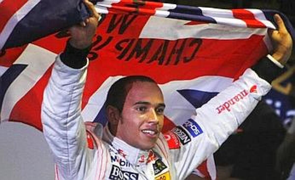 LEWIS HAMILTON CAMPIONE DEL MONDO - 