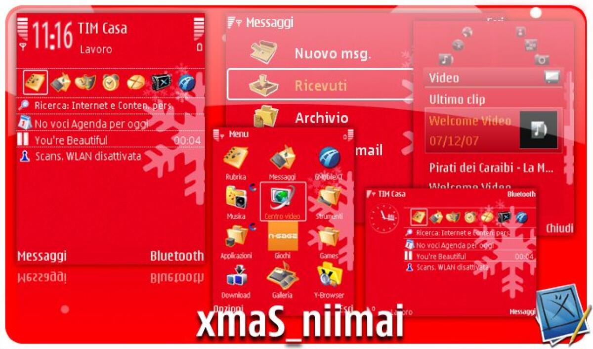 Xmas by NiiMai - Temi Symbian S60 V3 - 