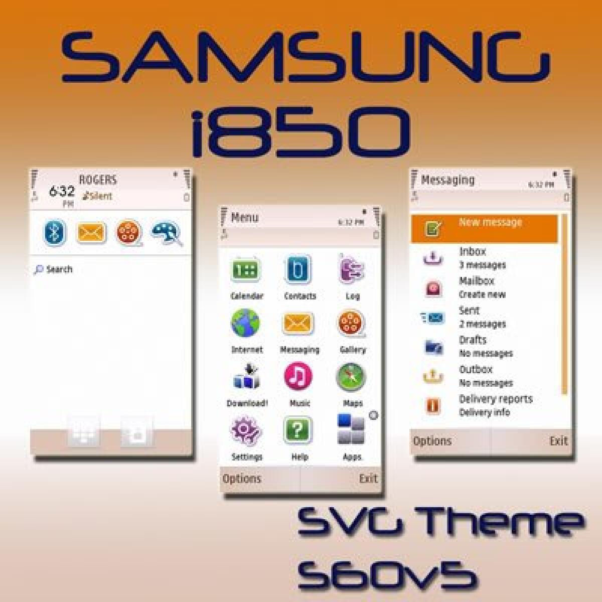 Samsung i850 theme: tema Omnia per Nokia 5800 - 