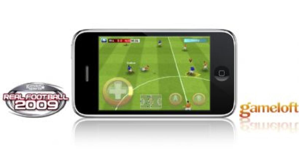 Real Football 2009: Best Mobile Game al MWC 09 - 