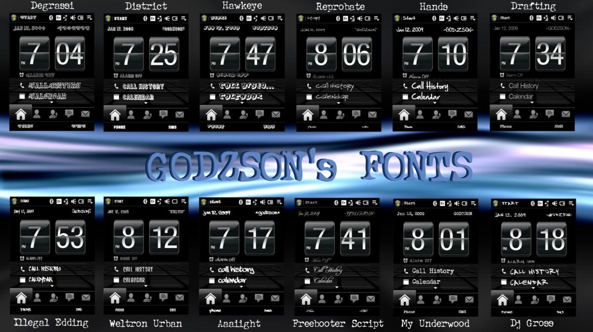 Guida: Come Cambiare il Font (carattere) su HTC Touch HD, Diamond e Touch Pro - 