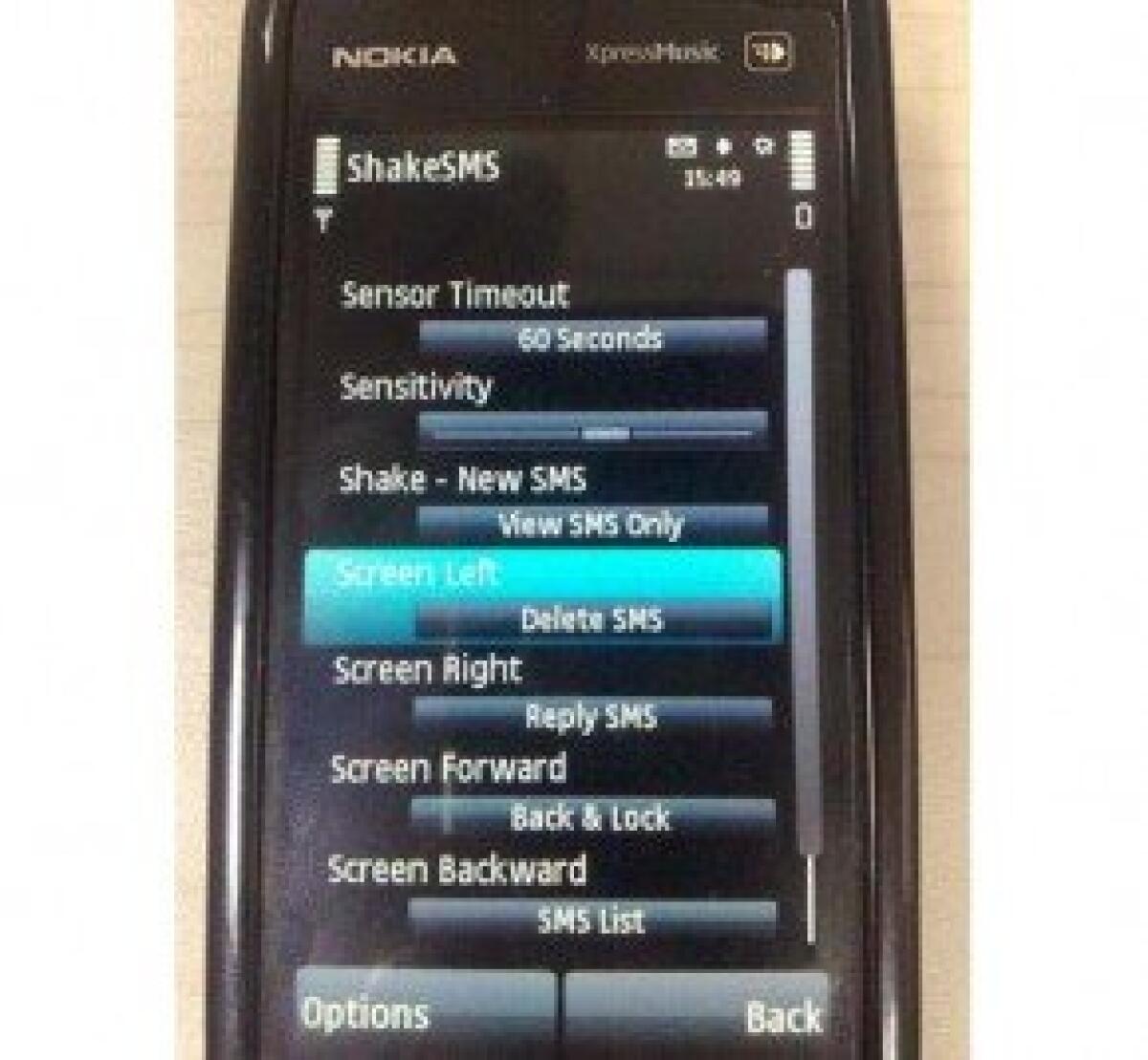 ShakeSMS: nuova versione compatibile con 5800 XpressMusic - 