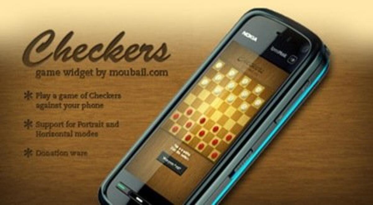 Checkers: la dama per Nokia 5800 - 