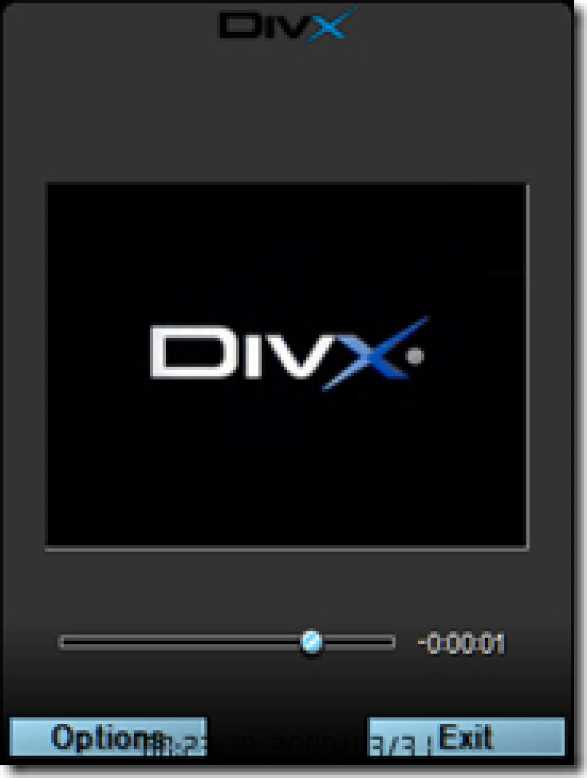 DivX Player per Symbian S60 V3: update v 0.92 - 