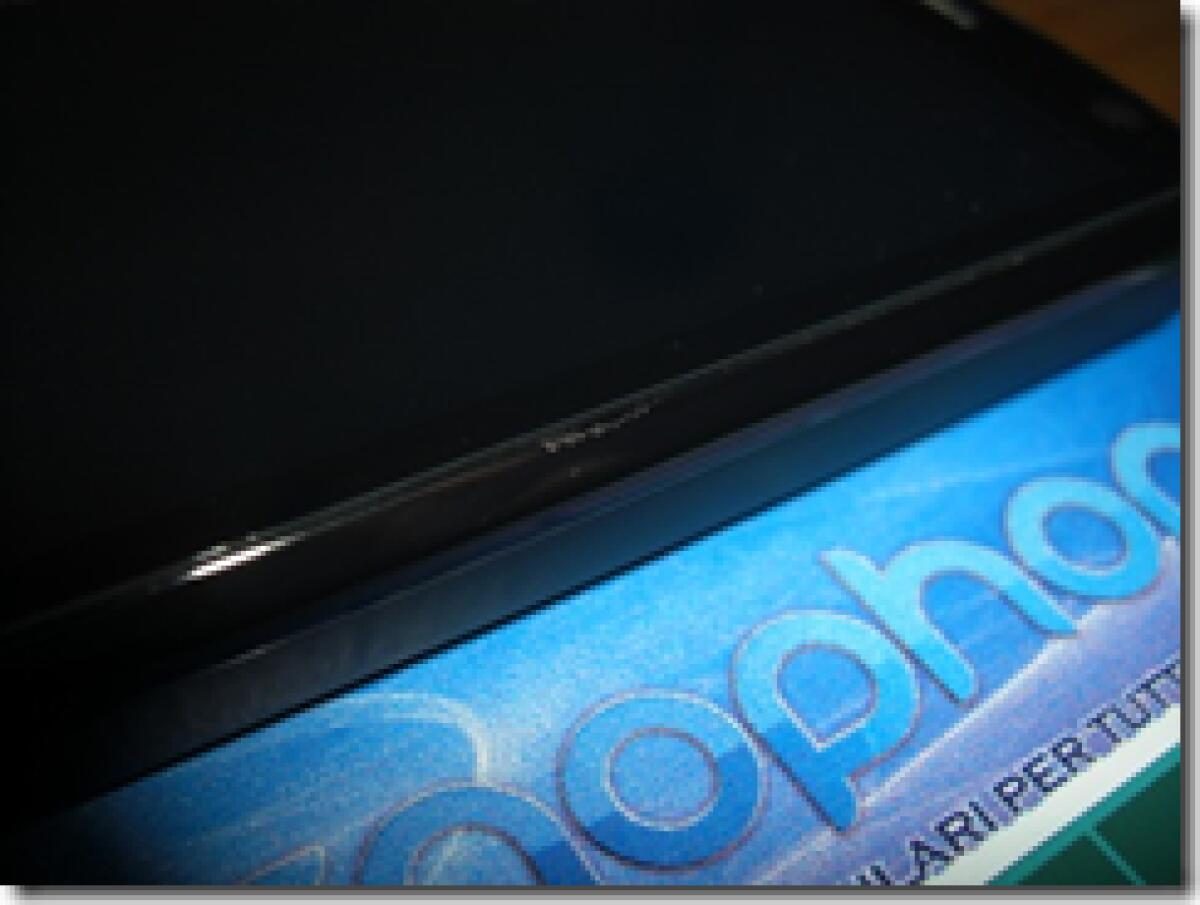 HTC Touch HD: problema della sverniciatura - 