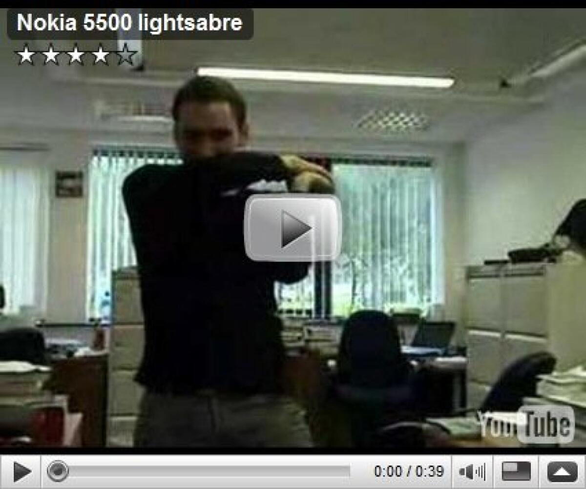 LightSabre: una spada laser sul Nokia 5800 - 