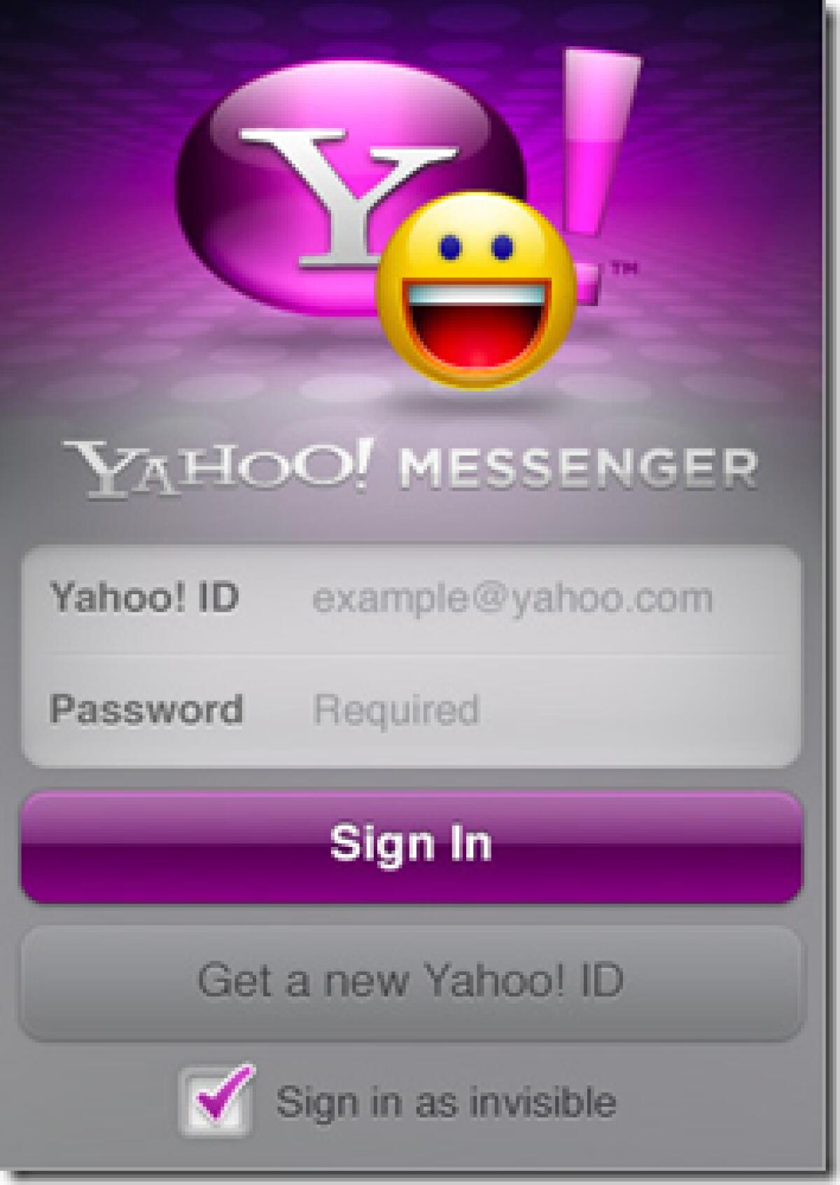 Yahoo Messenger: disponibile per iPhone - 