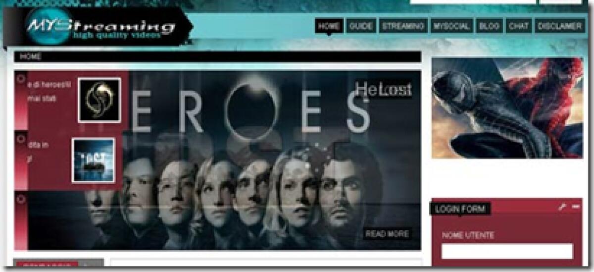 MyStreaming.eu: vedere serie tv e film in italiano gratis - 