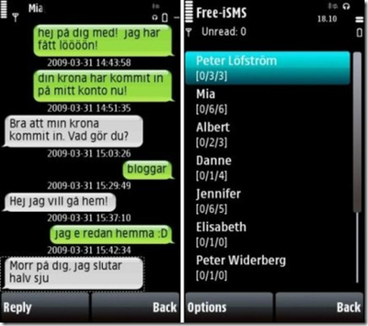 Free i-SMS: update 1.01 con tante novità - 