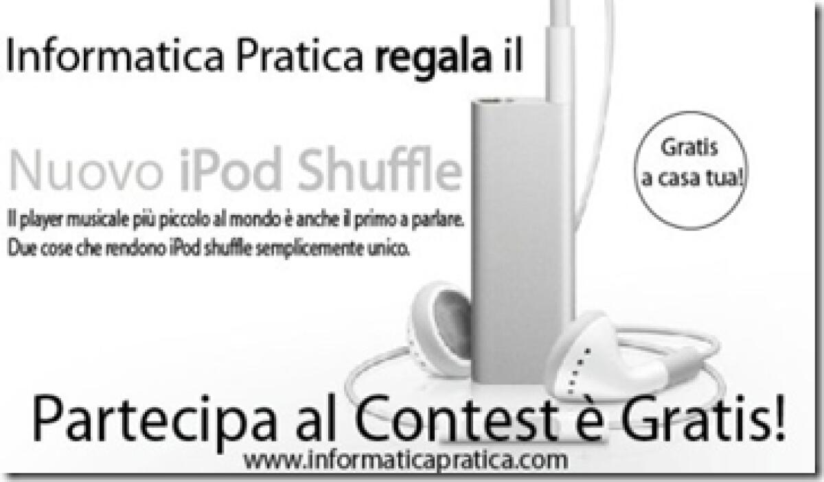 Informatica Pratica regala iPod Shuffle - 