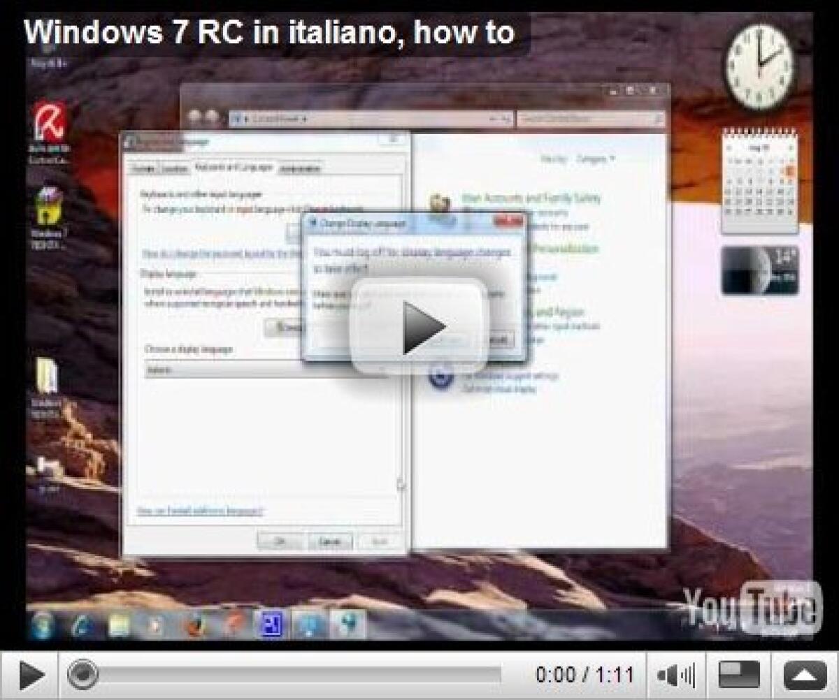 Tradurre in Italiano Windows 7 RC1 - 