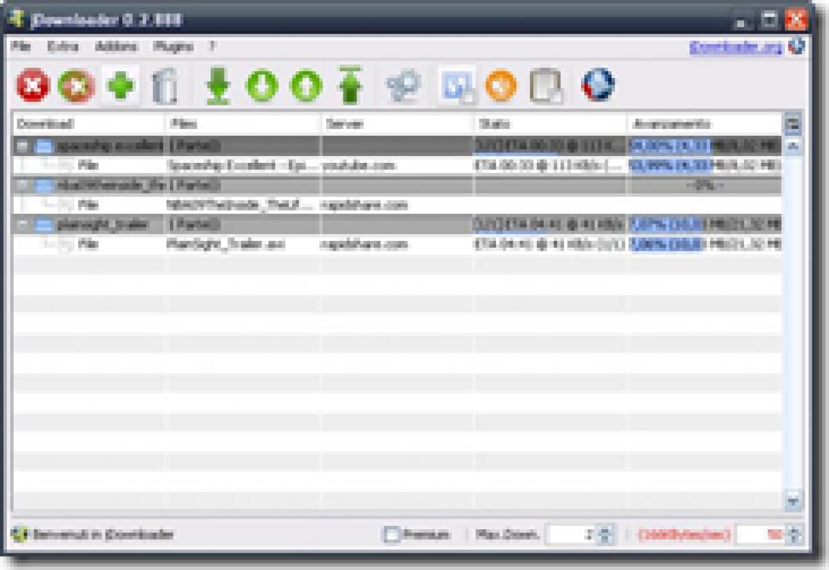 jDownloader: scaricare in modo automatico da Rapidshare e Megaupload - 