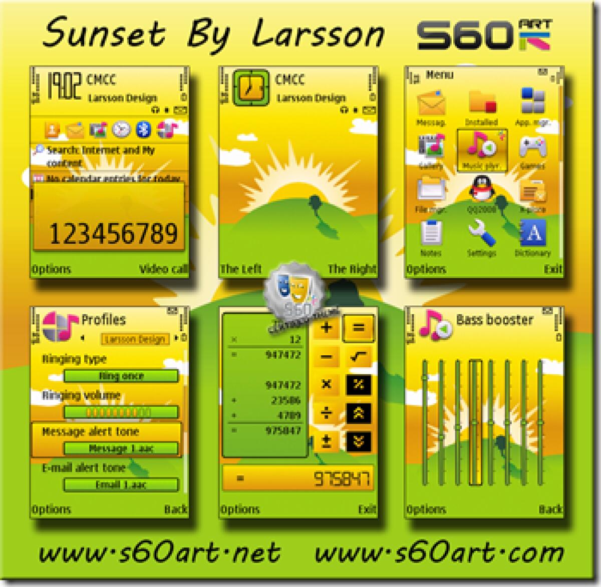 Sunset by Larsson – Temi S60 V3 & V5 - 