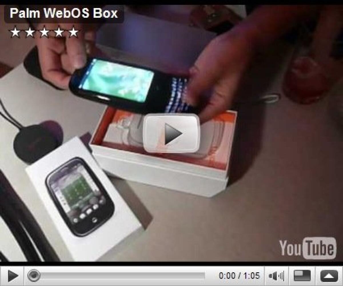 Palm Pre: unboxing - 