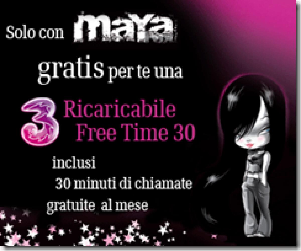 SIM Tre Gratis con Maya Fox - 