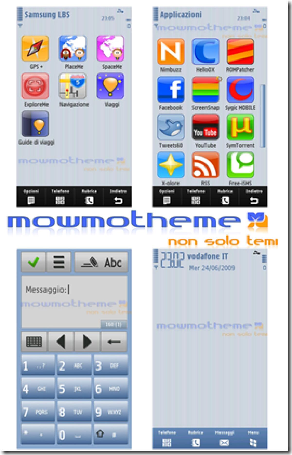 Celeste by Mowmo – Temi 5800, N97 e Omnia HD - 