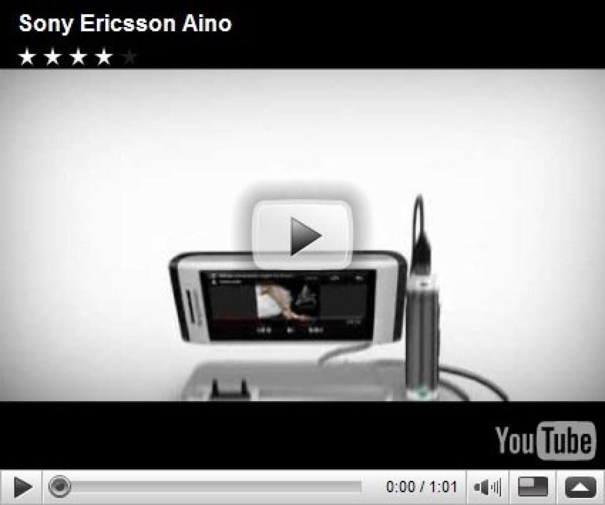 Sony Ericsson Aino: preview di Cellulare-Magazine - 