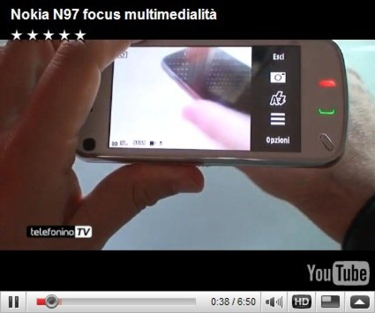 Nokia N97: focus sulla multimedialità - 