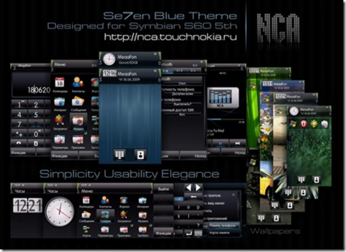 Se7en by NCA – Temi Nokia 5800 ed N97 - 