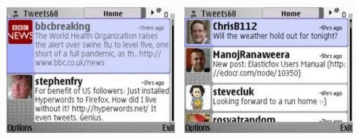 Tweet App per Symbian S60 V3 & V5 - 