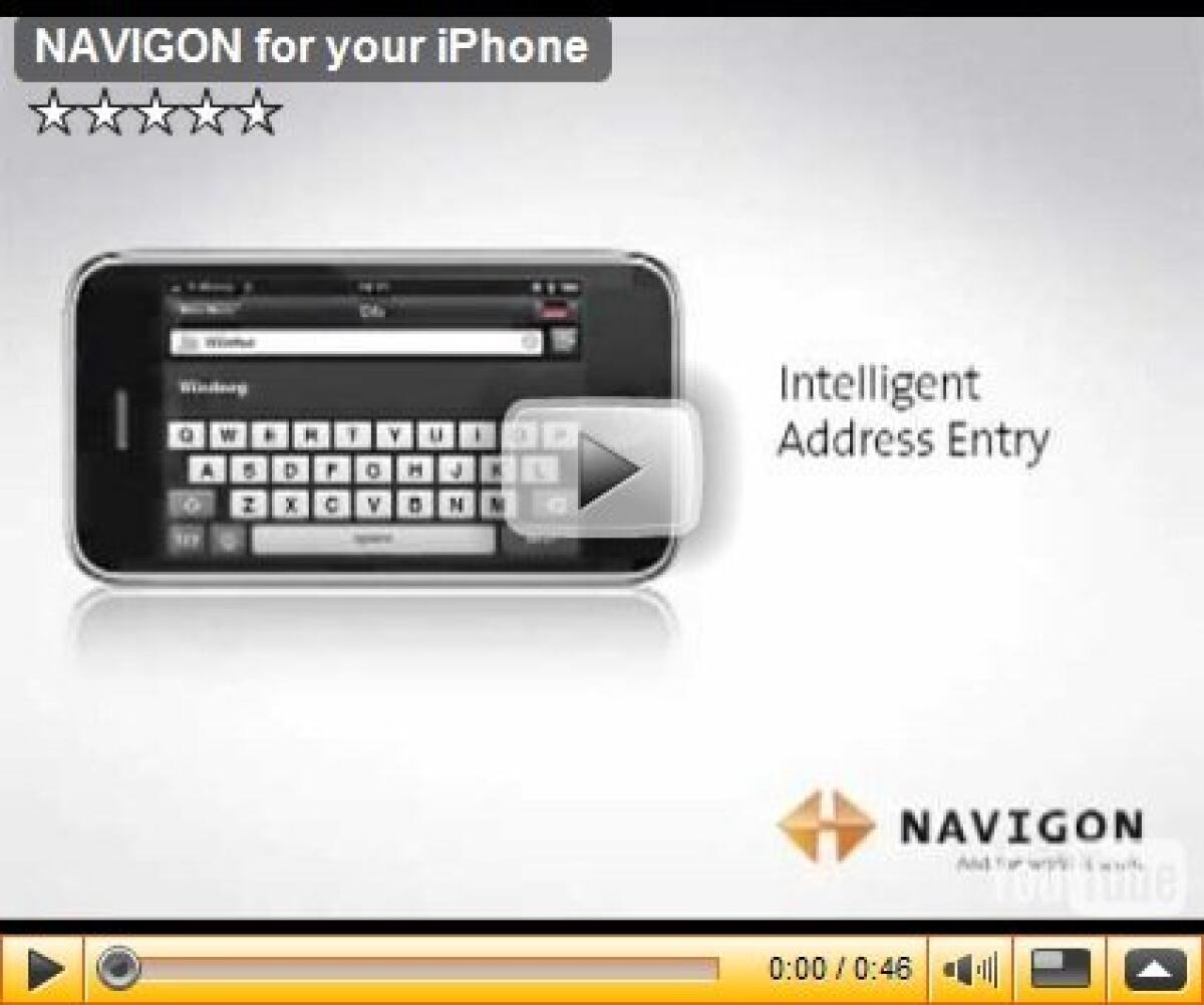 Navigon: in arrivo un altro navigatore satellitare per iPhone - 