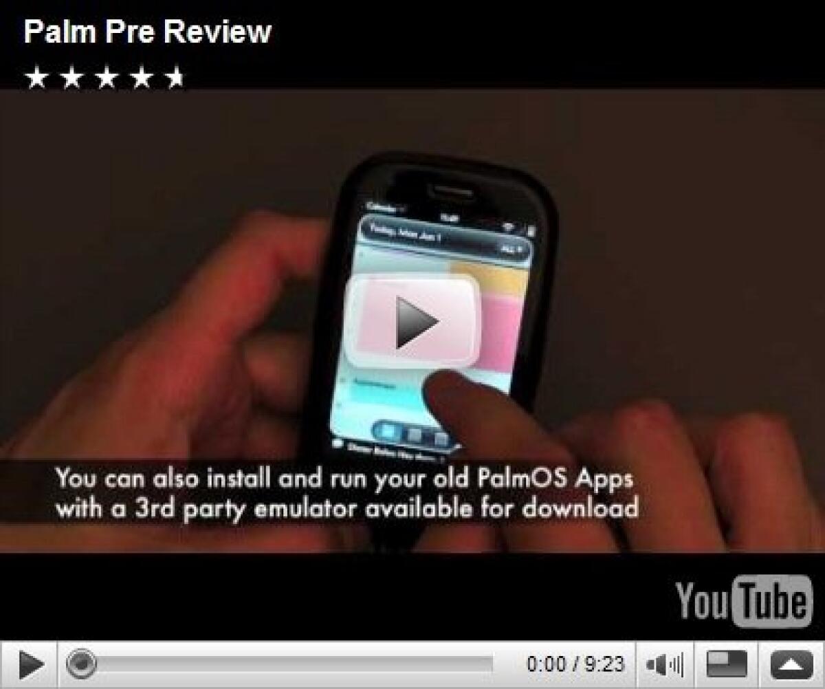 Palm Pre: vediamo come funziona WebOs - 