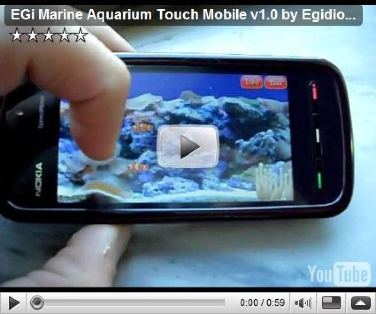 Acquario su Nokia 5800: Marine Acquarium - 