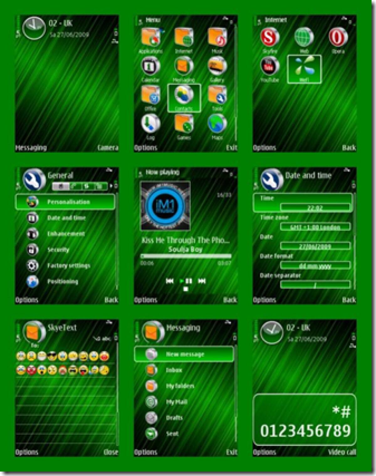Green by Panatta – Temi Symbian - 