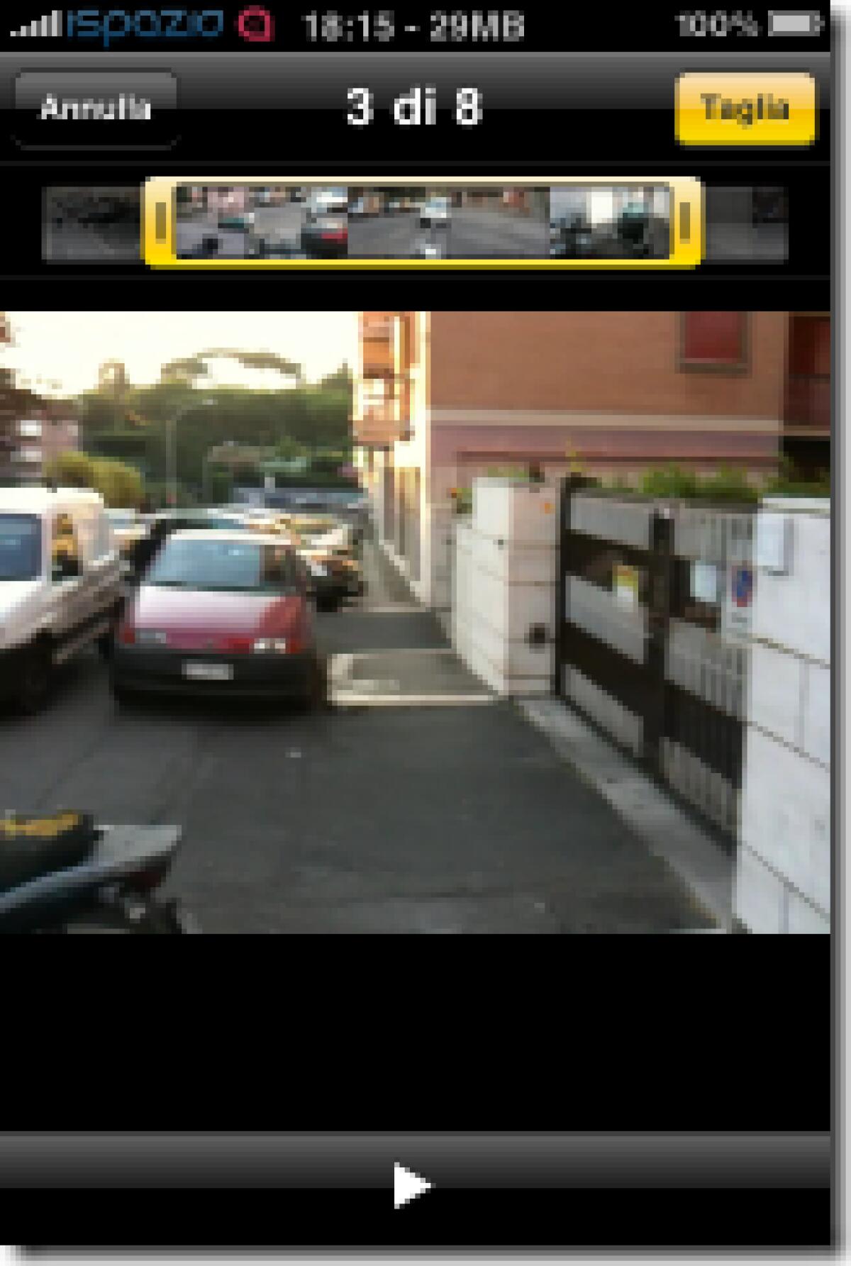 Attivare la funzione di modifica video su iPhone EDGE e 3G - 