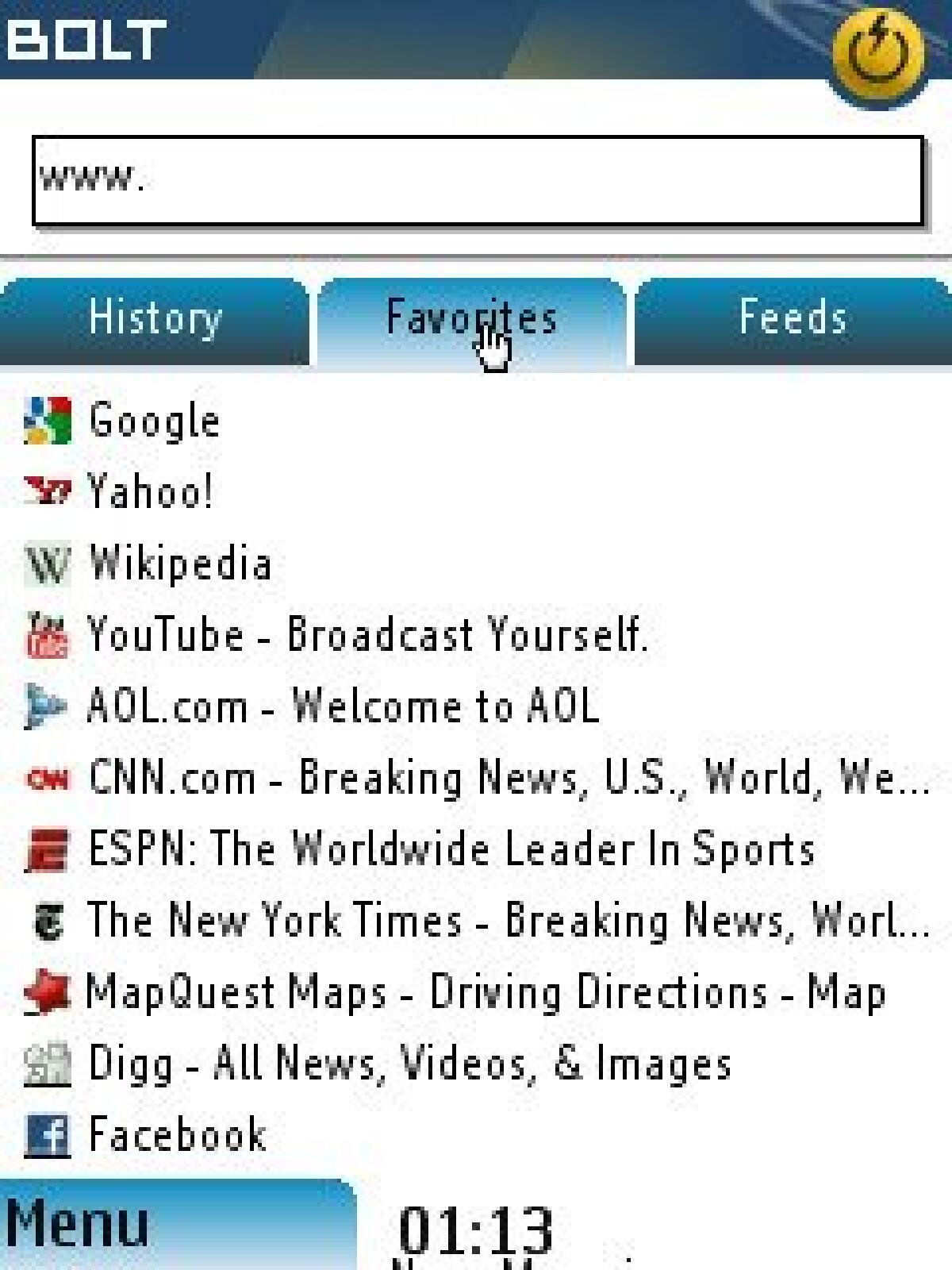 Bolt Browser: update 1.04 Beta 3 - 