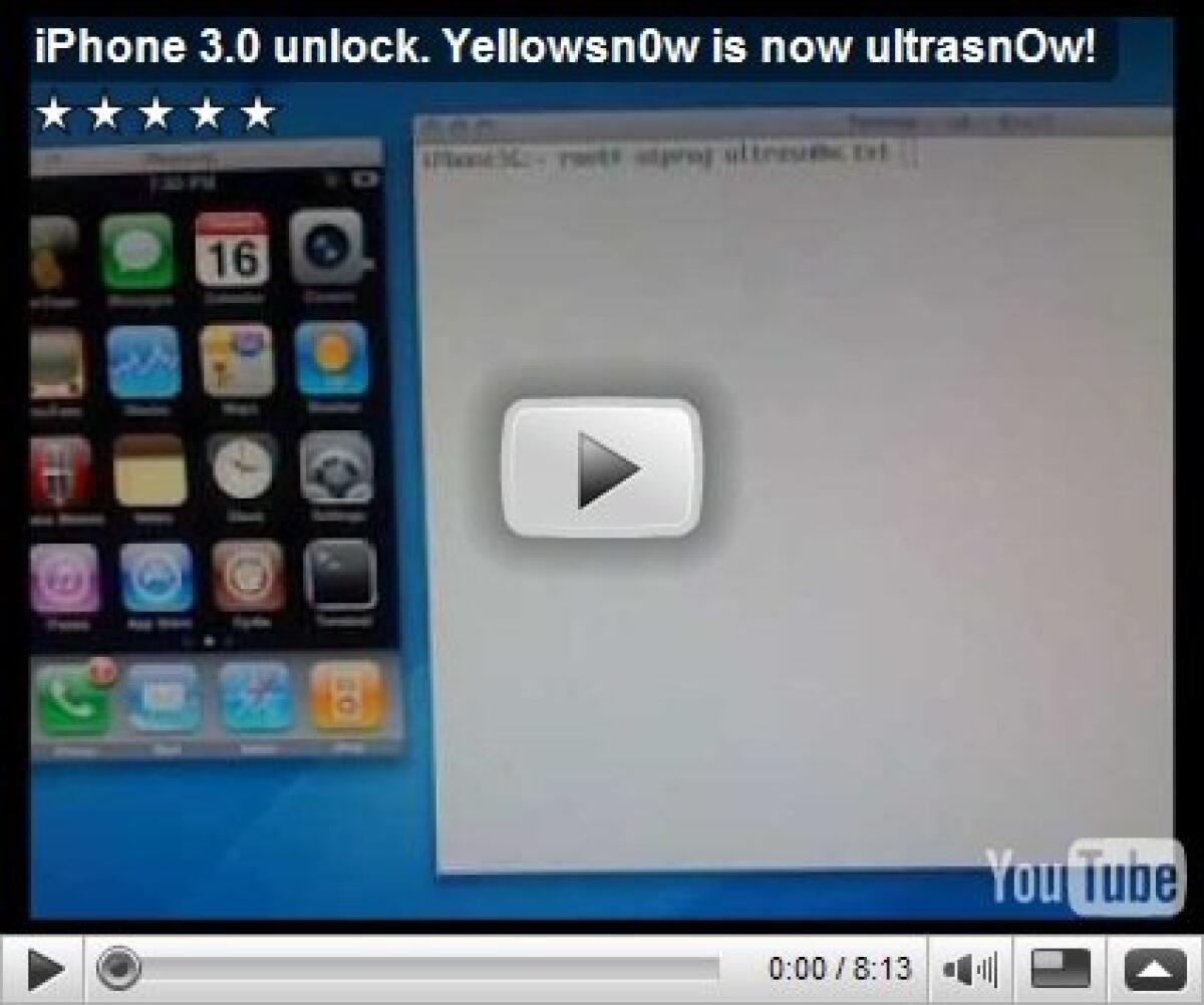 iPhone Software 3.0: già sbloccato - 