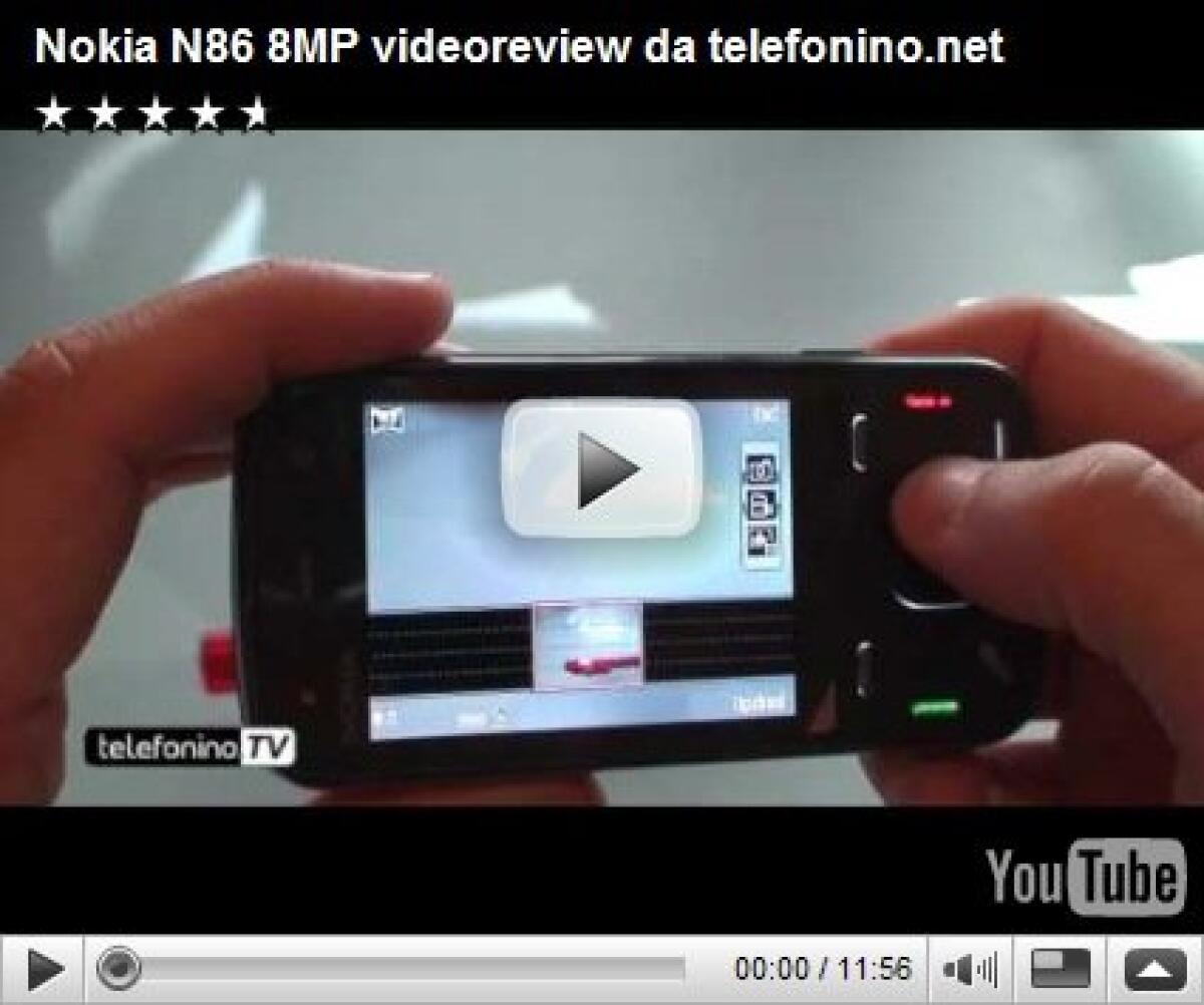 Nokia N86: videorecensione - 