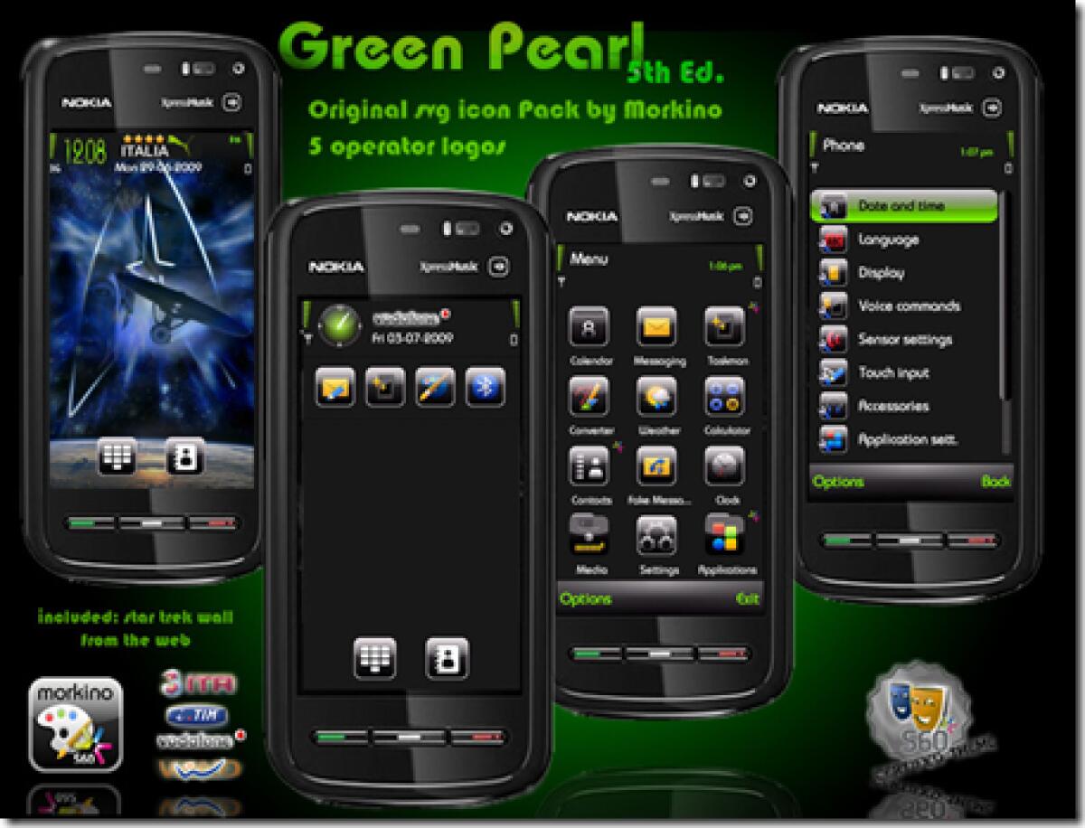 Green Pearl – Temi Nokia - 