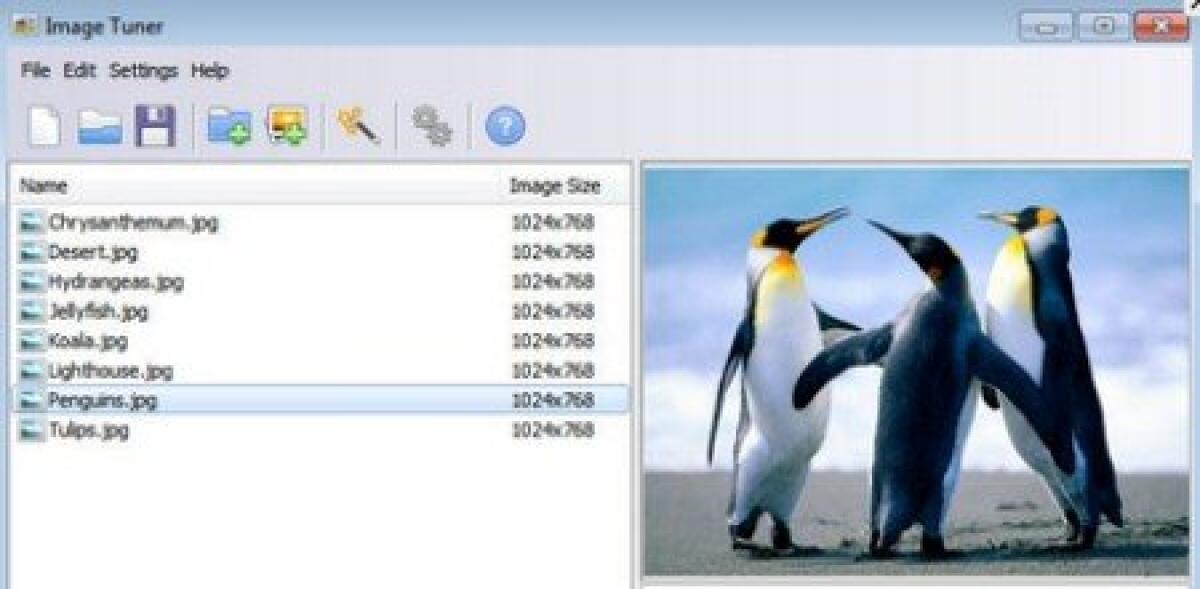 Image Tuner: editor di immagini gratis e facile da usare - 