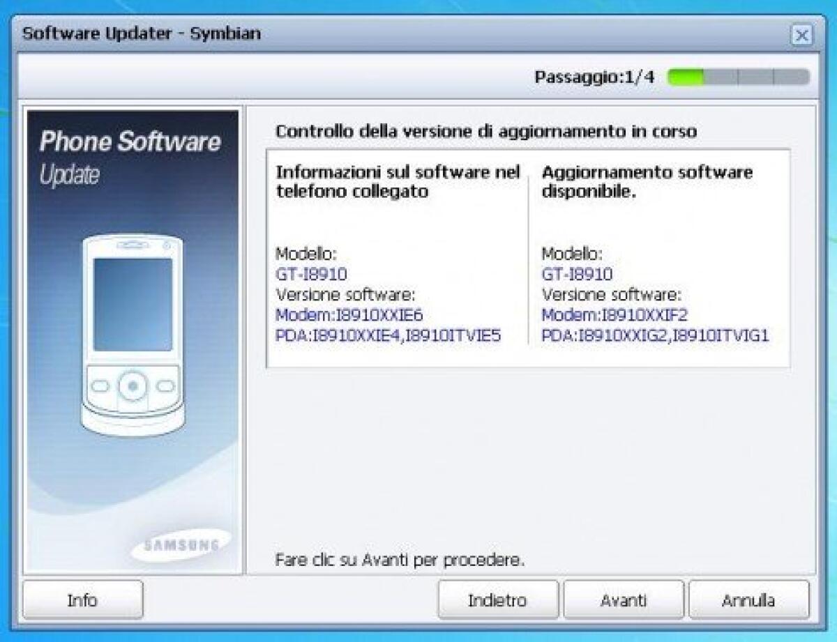 Samsung Omnia HD: disponibile nuovo firmware XXIG2 - 