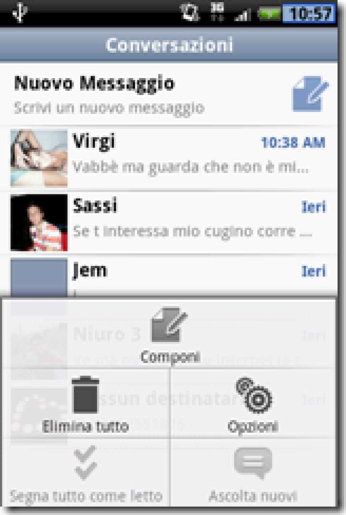 I migliori programmi per Android: ChompSMS - 