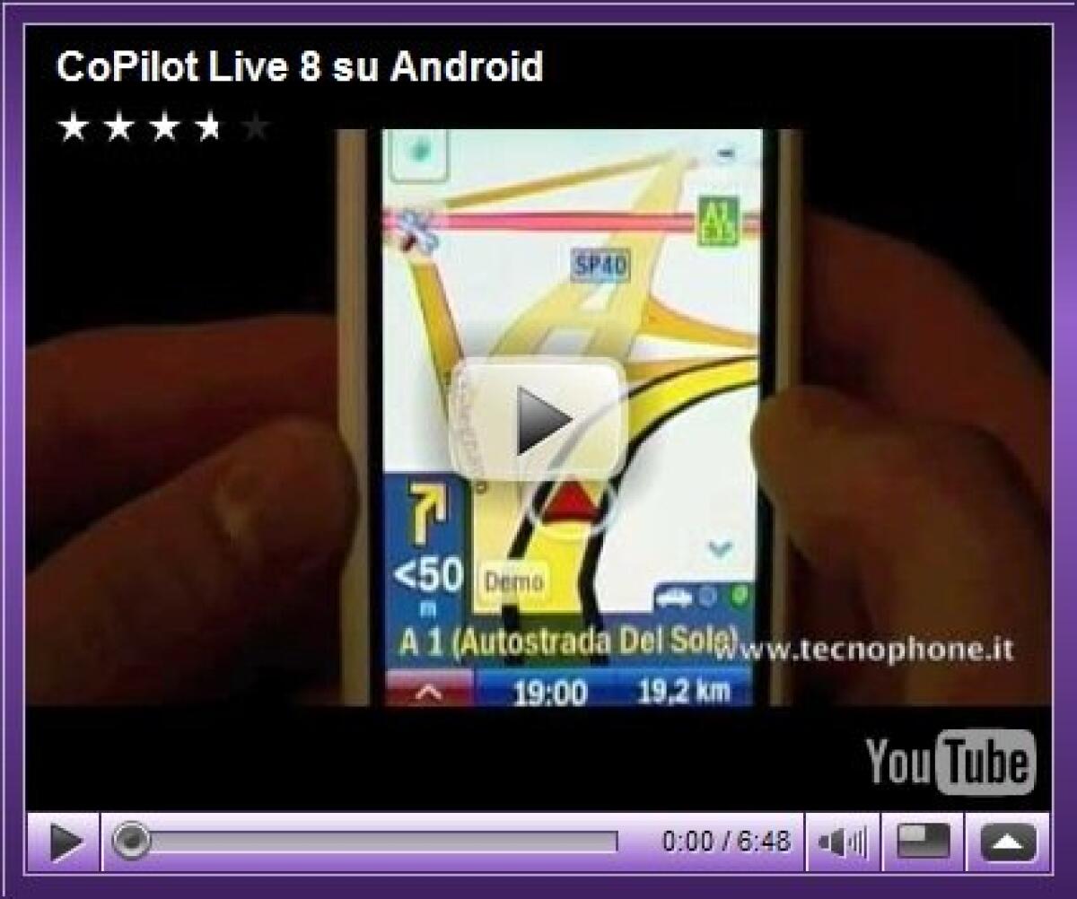 CoPilot Live 8: test by TecnoPhone - 