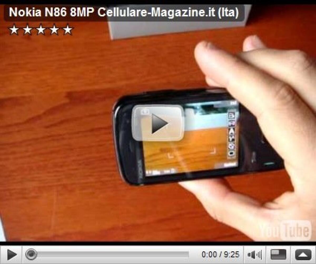 Nokia N86: la videorecensione - 