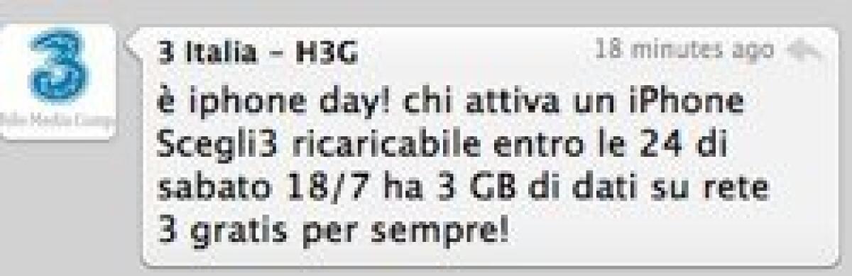 H3G: naviga gratis per sempre con il tuo iPhone - 