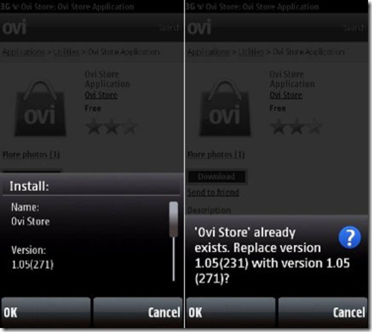OVi Store: update v1.05.271 - 