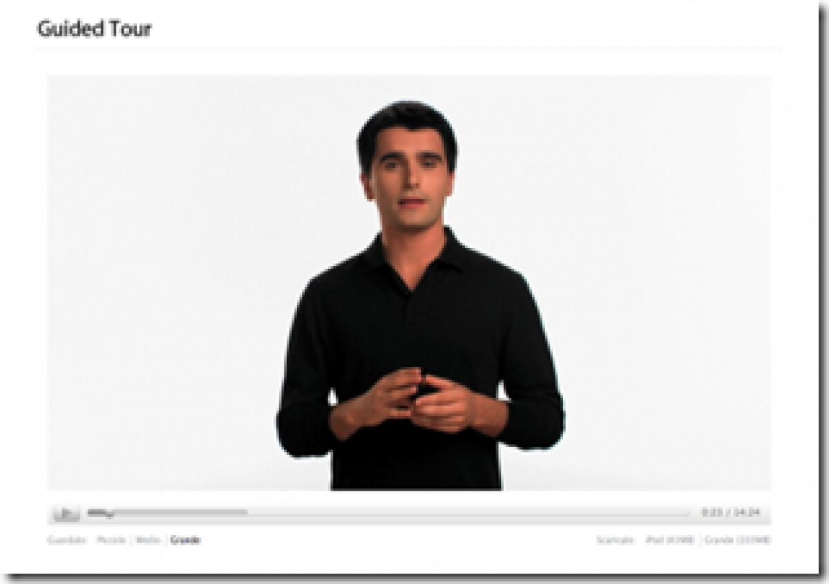 Tour Guidato in Italiano dell’iPhone 3Gs - 