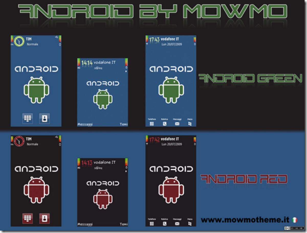 Android by Mowmo – Temi Symbian S60 V3 & V5 - 