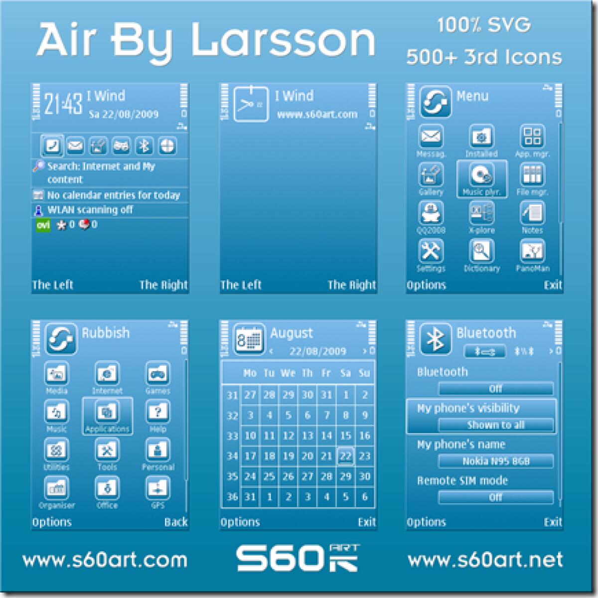 Air by Larsson – Temi Symbian - 