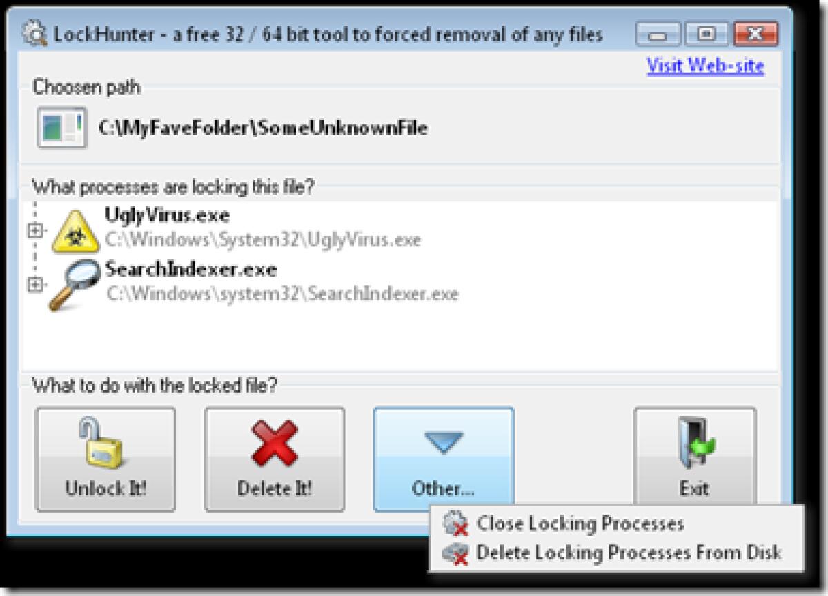 LokHunter: eliminare files bloccati dal pc - 