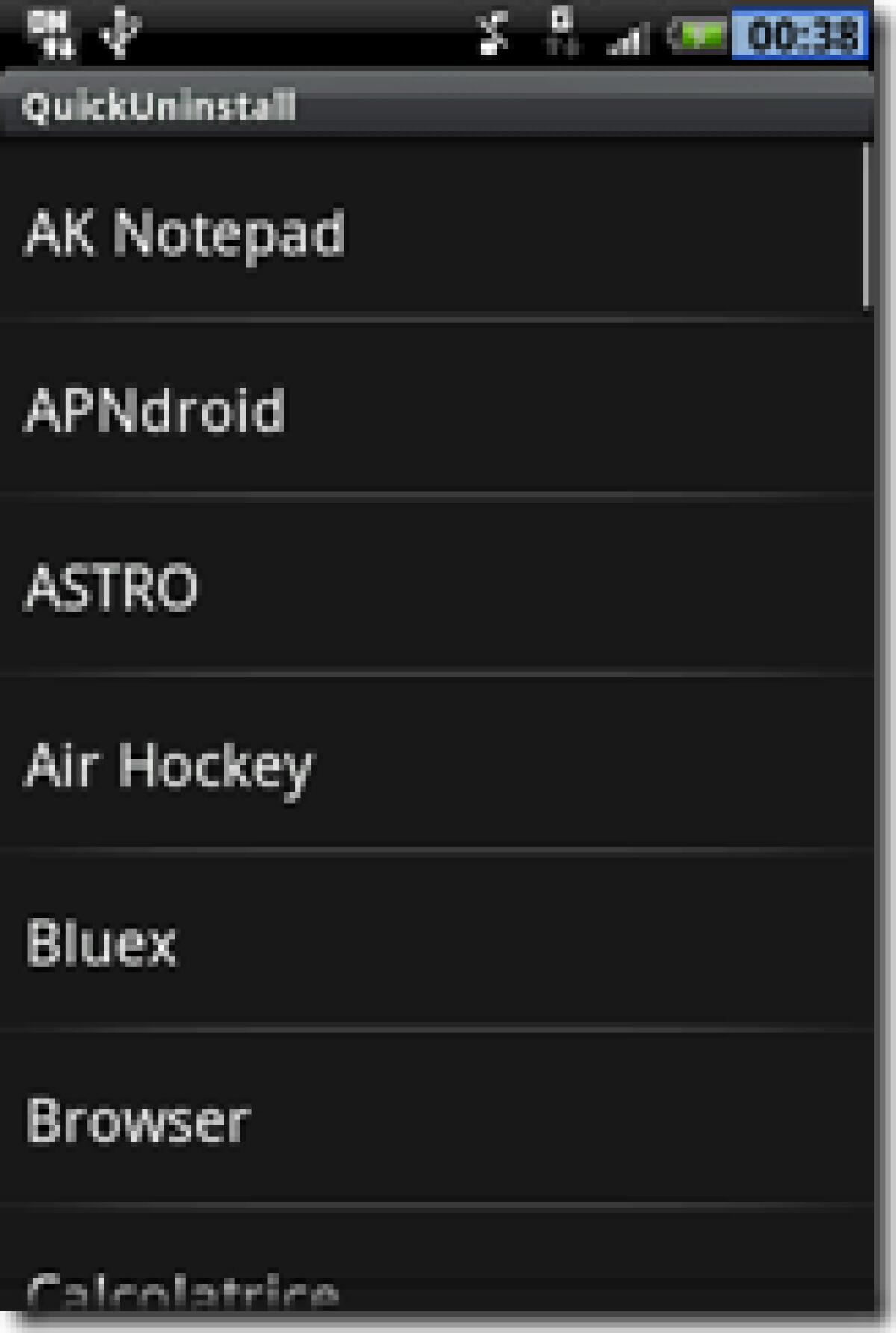 Migliori Programmi per Android: QuickUninstall, disinstallare rapidamente i programmi - 